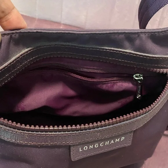 Longchamp Dark Purple Crossbody Bag - Picture 4 of 7